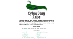 Desktop Screenshot of cyberslug.net